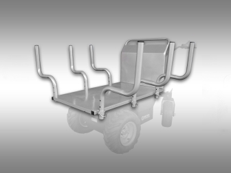 Nadstavba na prepravu dreva pre minidumper JANSEN MSK-500