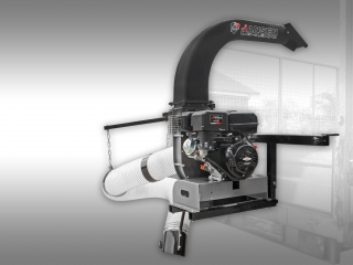 Fukár, priemyselný vysávač lístia JANSEN LG-1300