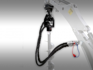 Hydraulická vrtná súprava JANSEN HBG-1500 na minibager...