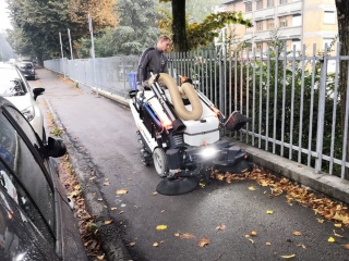 Elektrický / benzínový zametač TENAX MaxWind