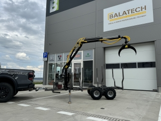 Vývozka - príves na drevo JANSEN HRW-30 3T