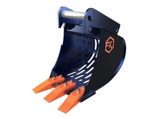 Perforovaná výkopová lyžica FK Machinery EEA 1 - 1,9 T /...