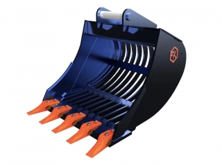 Perforovaná výkopová lyžica FK Machinery EEC 2,6 - 3,5 T...