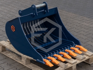 Perforovaná výkopová lyžica FK Machinery EED 3,5 - 5 T /...