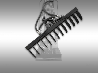 Hydraulicky otočné hrable pre JANSEN MB-800