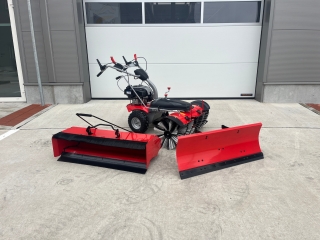 Zametač JANSEN MKB-500B&S s pluhom a zbernou nádobou