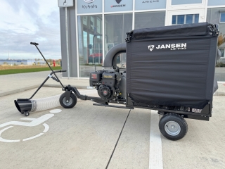 Priemyselný vysávač lístia, fukár JANSEN LS-700