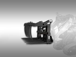 Krokodíl drapák na nakladač JANSEN KL-200