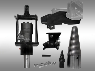 Štiepací kužeľ na nakladač JANSEN KL-200