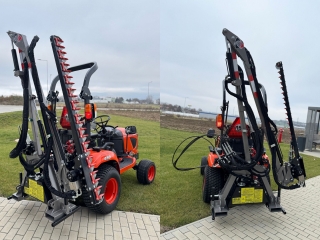 Hydraulický zastrihávač, žacia lišta JANSEN HMB-180