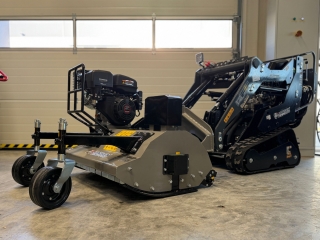 Benzínový mulčovač BMM-100 pre nakladač JANSEN KL-200