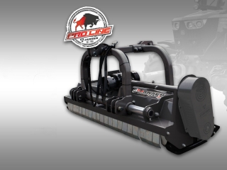 Mulčovač s predným a zadným záberom JANSEN DUO-250 PROLINE